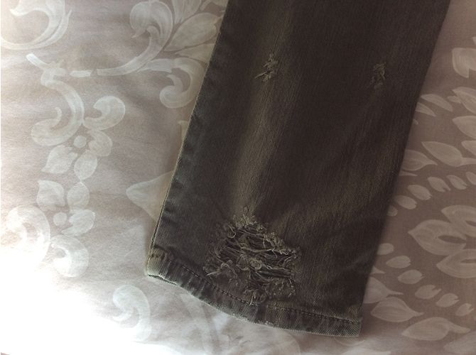 Pantalones Just Cavalli Caqui Corte Recto - vista 6