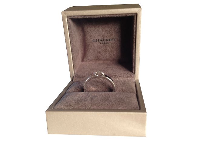 Chaumet Lien Ring aus Weißgold und Diamanten Größe 55 Grau - Ansicht 2