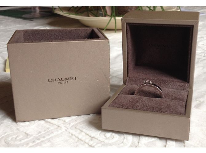 Chaumet Lien Ring aus Weißgold und Diamanten Größe 55 Grau - Ansicht 3