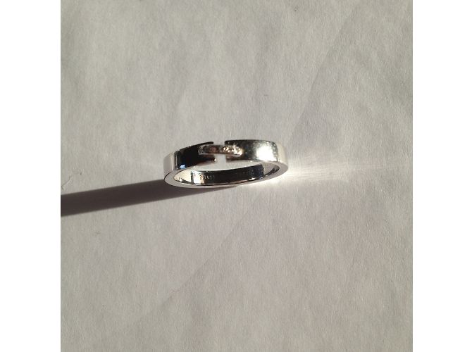 Chaumet Lien Ring aus Weißgold und Diamanten Größe 55 Grau - Ansicht 5