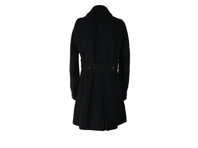 Marc Jacobs Capa de lana negra - vista 2