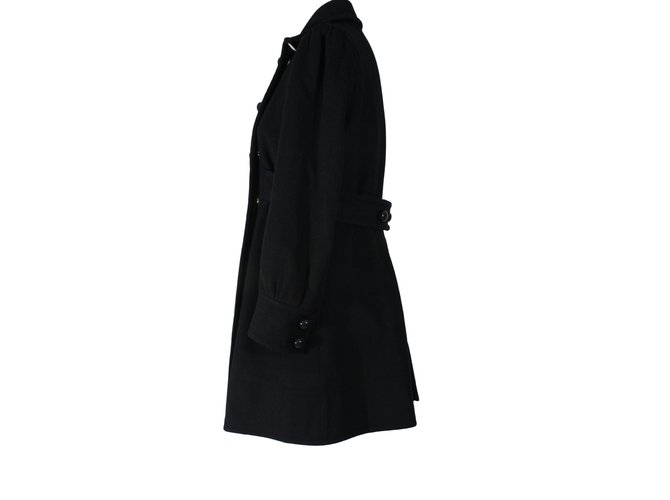 Marc Jacobs Capa de lana negra - vista 3