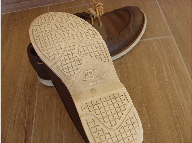 Louis Vuitton ballerine Marrone - vista 4