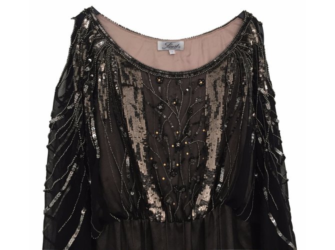 Faust Vestidos Negro - vista 2