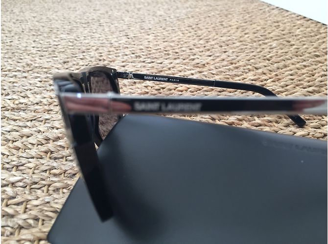 Gafas de sol oversize Saint Laurent negras Negro - vista 5