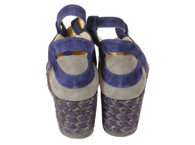 Castaner Espadrilles aus Leder Grau Größe 38 - Ansicht 2