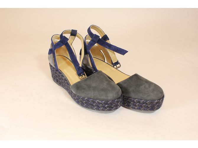 Castaner Espadrilles aus Leder Grau Größe 38 - Ansicht 4