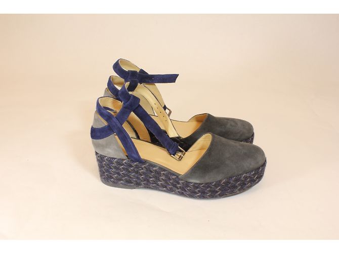 Castaner Espadrilles aus Leder Grau Größe 38 - Ansicht 5