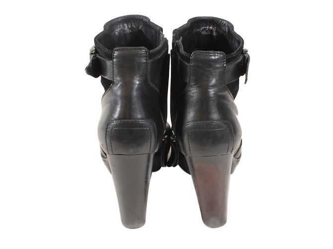 Stivaletti Tod's in pelle nera Nero - vista 2