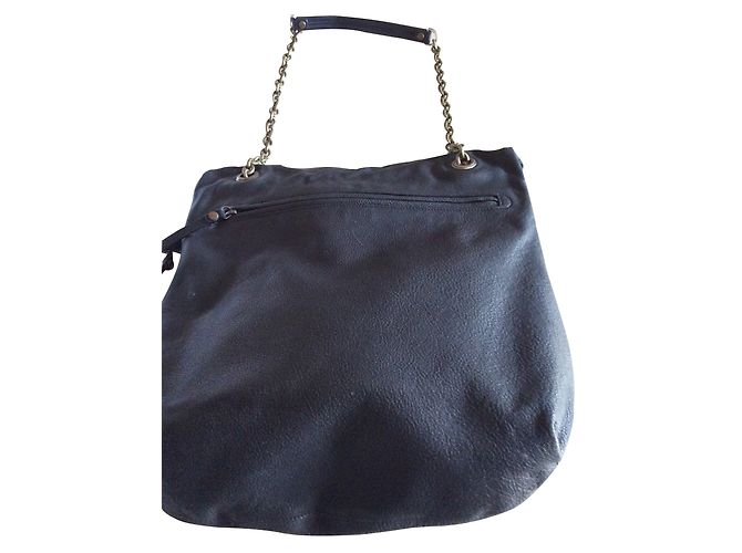 Borsa a mano Lanvin in pelle nera Nero - vista 2