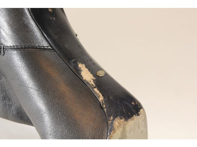 Stivaletti Sergio Rossi in pelle nera 38.5 Nero - vista 6