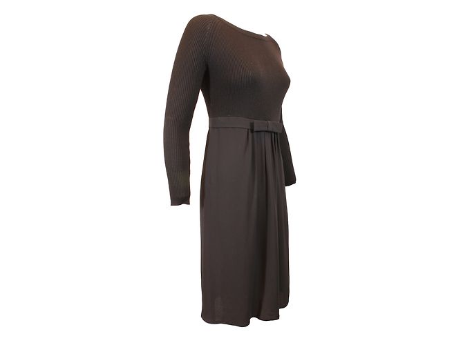 Tara Jarmon Ramy Kleid schwarz Viscose - Ansicht 3