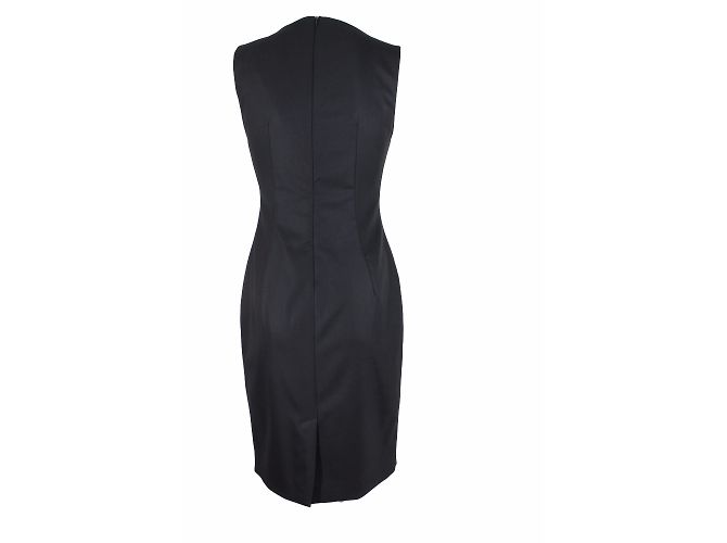 Joseph Kleid aus Wolle Schwarz 40FR - Ansicht 2