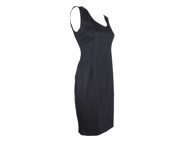 Joseph Kleid aus Wolle Schwarz 40FR - Ansicht 3