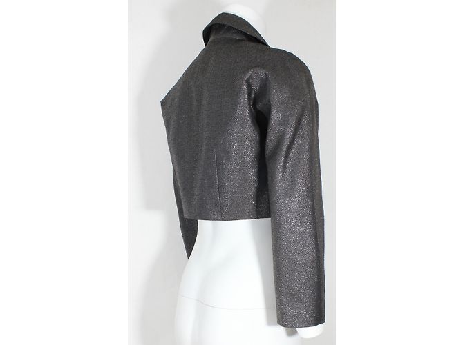 Completo Abito da Sera e Bolero Paule Ka Lana e Seta Marrone - vista 12