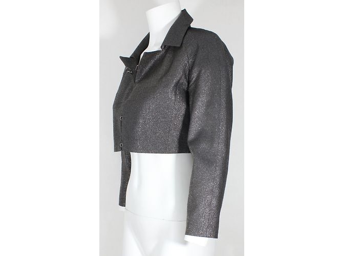 Completo Abito da Sera e Bolero Paule Ka Lana e Seta Marrone - vista 8