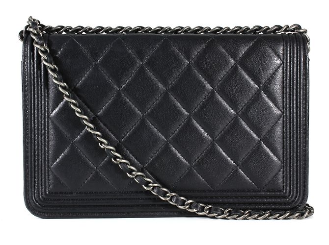 Boy Chanel Bolsos de embrague Negro - vista 2