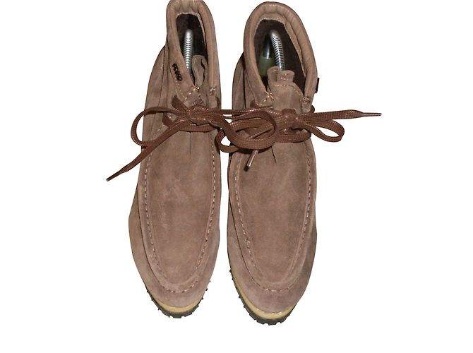 Stivaletti Pinko Beige in Scamosciato - vista 2