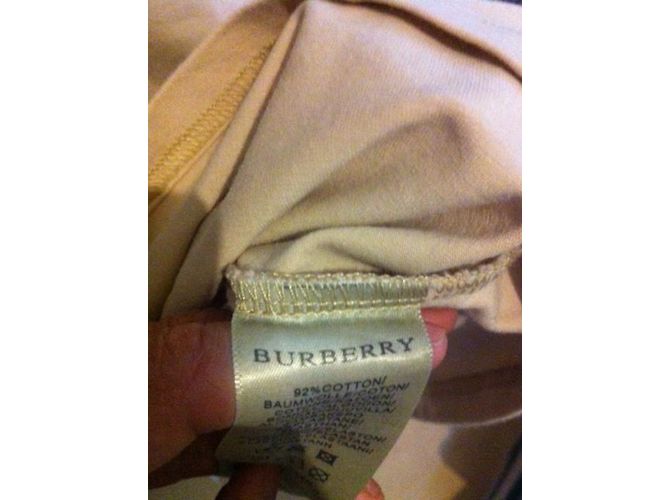 Polo Burberry Brit Beige de Algodón - vista 3