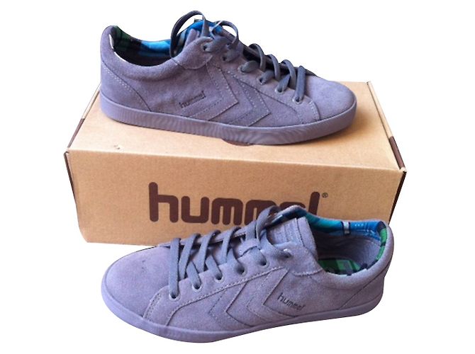 Autre Marque Hummel Edition Sneaker Grau Hirschleder 38 - Ansicht 2