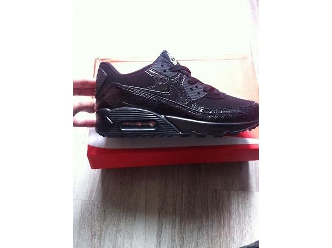 Nike Air Max 90 Edition Reptile Nero - vista 3
