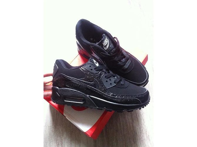 Nike Air Max 90 Edition Reptile Nero - vista 5