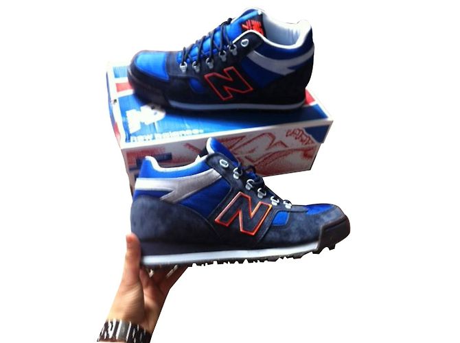 Tênis New Balance Multicor Tamanho 44.5 - vista 2