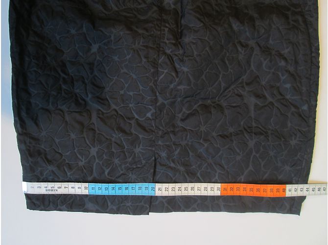 Jean Paul Gaultier Schwarzes Kleid aus Polyester Größe 36 - Ansicht 6
