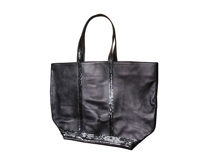 inconnue Lammledertasche in Schwarz - Ansicht 2