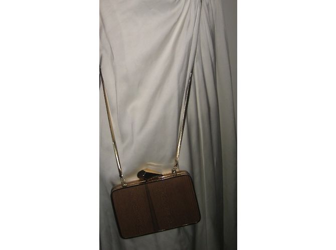 Clutch in legno Kotur Rosewood Joret oro D'oro - vista 7