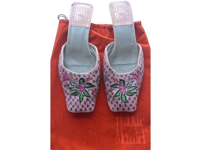 Rodolphe Menudier Mules Rosa - vista 3