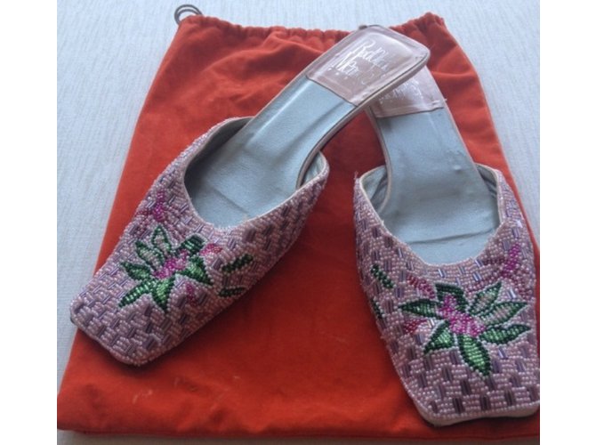 Rodolphe Menudier Mules Rosa - vista 4