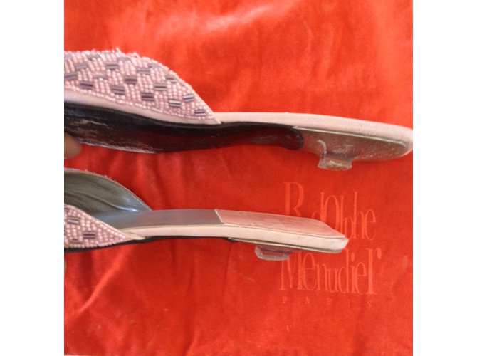 Rodolphe Menudier Mules Rosa - vista 6