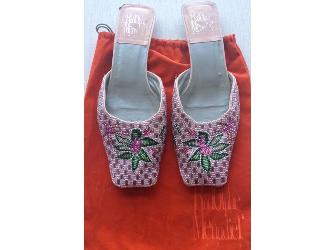 Rodolphe Menudier Mules Rosa - vista 7