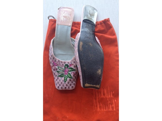 Rodolphe Menudier Mules Rosa - vista 9