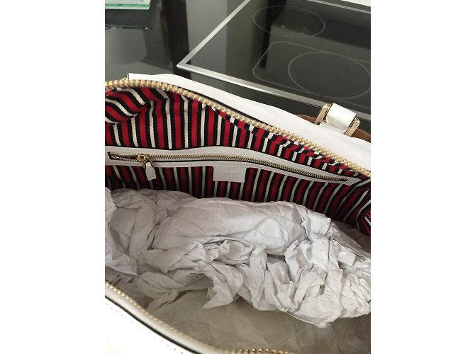 Borsa a mano Gucci in pelle bianca Bianco - vista 4