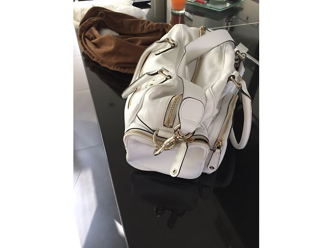 Borsa a mano Gucci in pelle bianca Bianco - vista 5