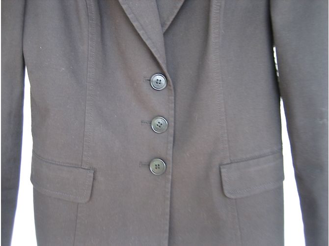 Blazer de algodón negro Love Moschino - vista 4