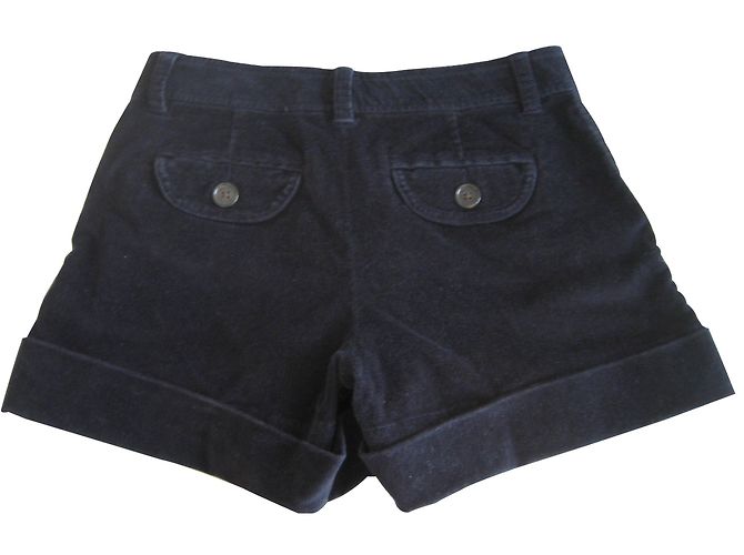 Pantaloncini in velluto blu Marc by Marc Jacobs - vista 2