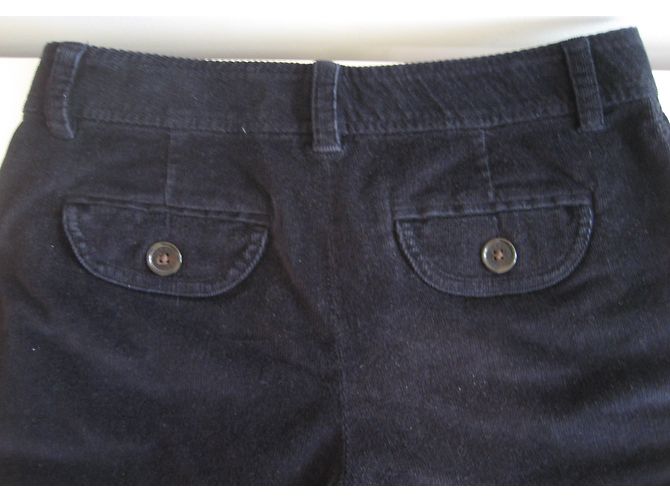 Pantaloncini in velluto blu Marc by Marc Jacobs - vista 4