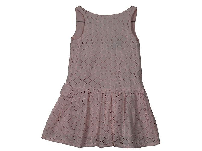 Autre Marque Vestido rosa sem mangas e com costas nuas para menina - vista 2