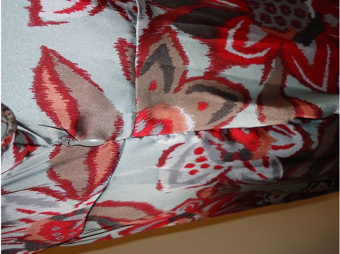 One step Kleid mit bunten Blumen aus Polyester Größe 42 Mehrfarben - Ansicht 7