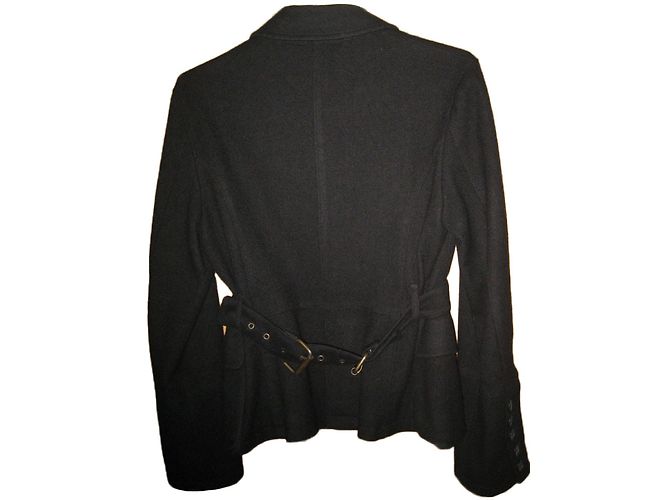 Autre Marque Similtaneous Black Wool Jacket - view 2