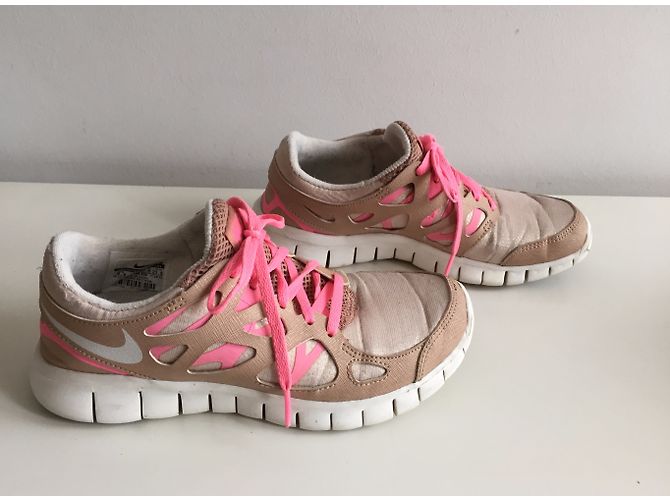 Nike Free Run 2 Sneaker Beige - Ansicht 12