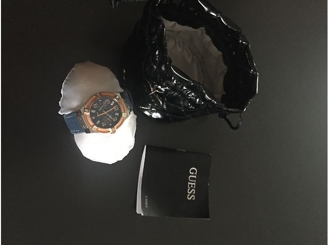 Guess Uhr in Blau Denim - Ansicht 6