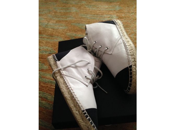 Chanel Espadrilles White - view 10