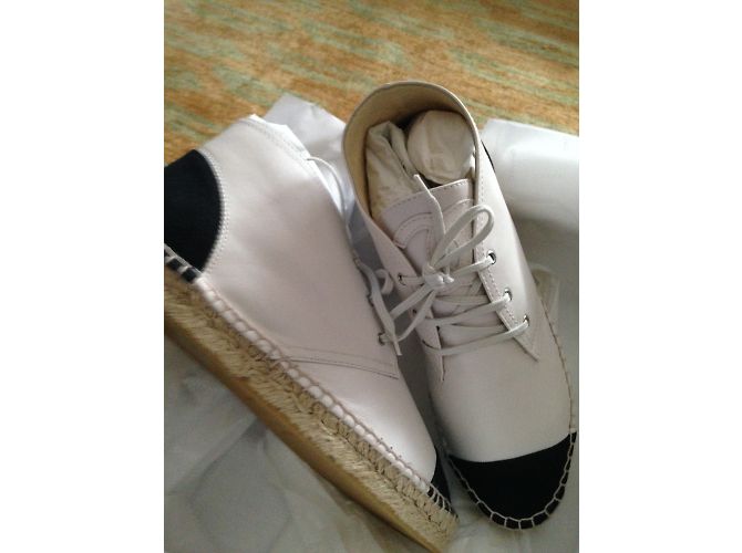 Chanel Espadrilles White - view 4