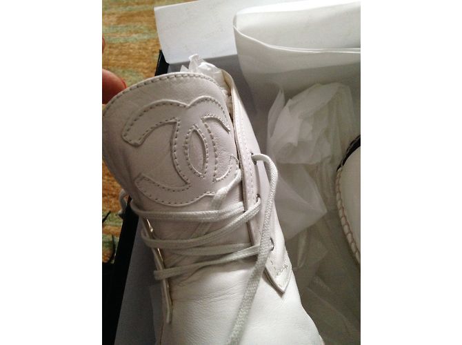 Chanel Espadrilles White - view 6