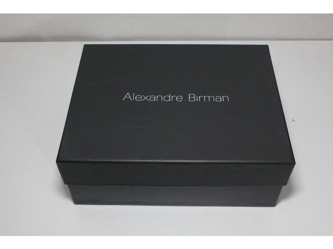 Alexandre Birman Python Sandalen Schwarz - Ansicht 7