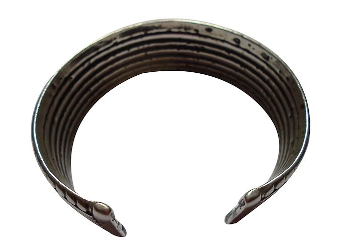 Autre Marque Bracciale manchette in argento - vista 2